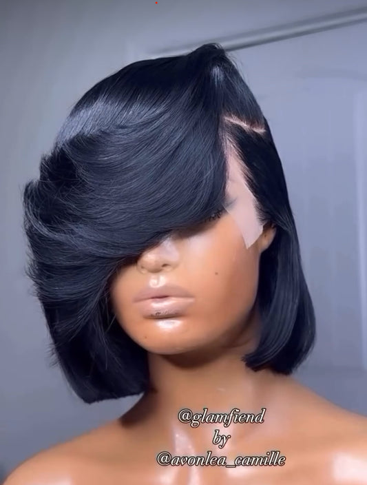 Short Classy Bob w/o Styled Edge