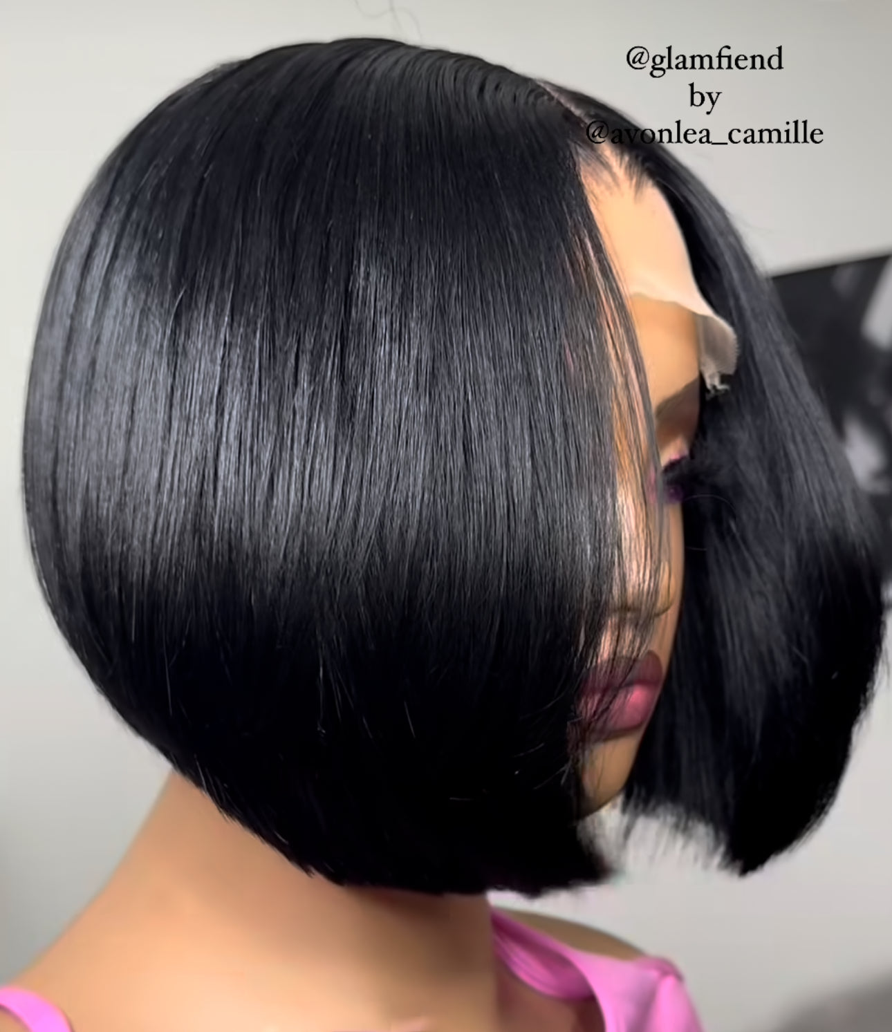 Short Middle Part QuickWig