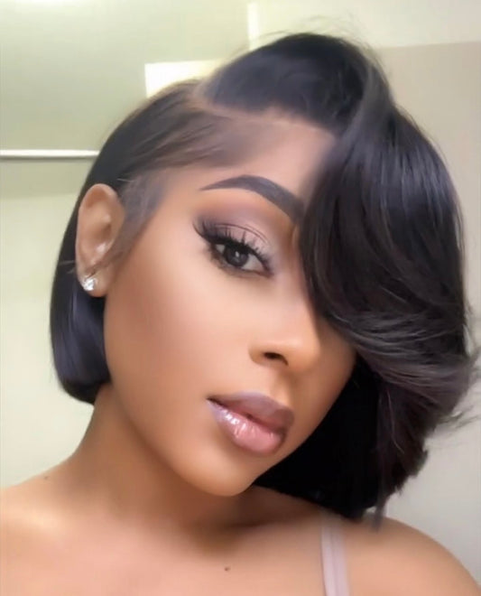 Classy Bob with Styled Edge