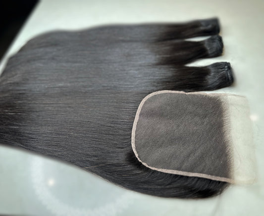 3 Bundle Deal w/ 5x5 Closure