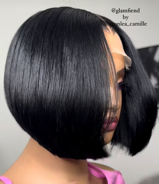 Short Middle Part QuickWig